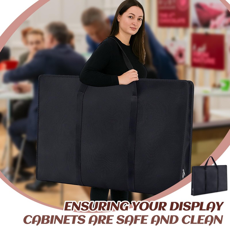 Abbylike 34 x 22 Inch Trade Show Display Case Carry
