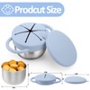 BUSOHA 2 Pack Stainless Steel Toddler Snack Cups - 9