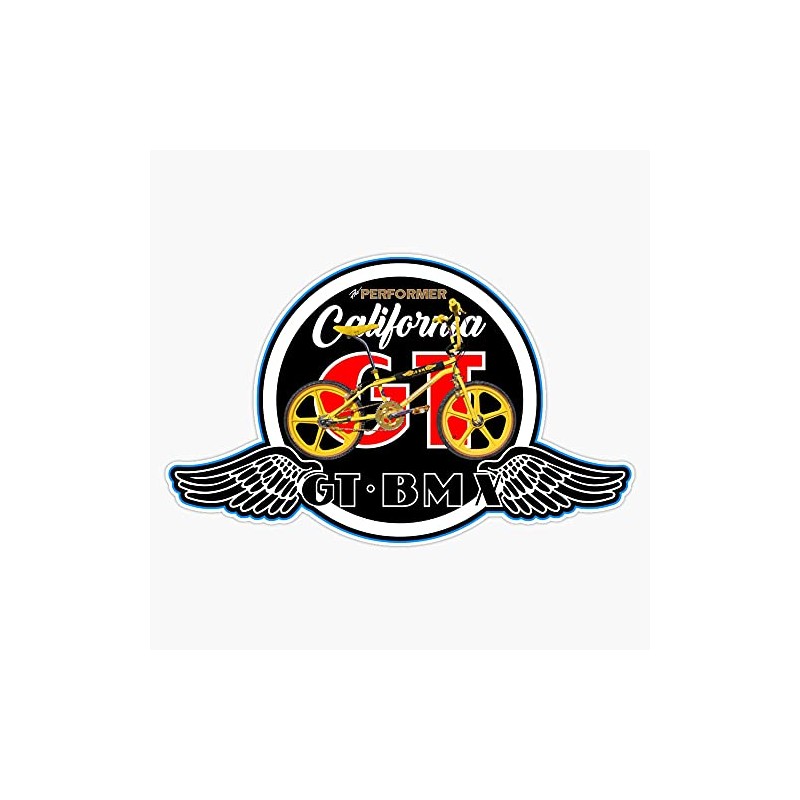 Gt Pro Performer Bumper Sticker Window Vinyl Decal 5"