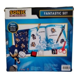 Misorel Set Sonic Diario Secreto 60 Hojas Candado Accesorios Regalo