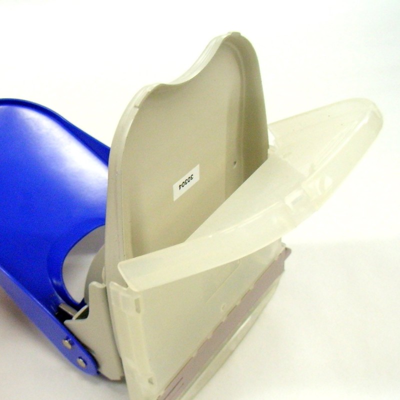 マックス パンチ 軽あけパンチ 2穴 ブルー DP-45