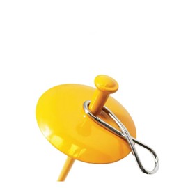 Tie-Outs Durable Heavy Duty Dog Tie Down Ground Stakes and/or Cable Leads Outdoor Control (21 inch Dome Tie Out Stake)