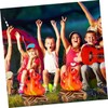 Hohopeti Decor Camping Party Props Inflatable Campfire Model Campfire Prop