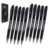 RADIUS Spark Retractable Ballpoint Pens, BLACK, Fine Point (0.7mm), Pack