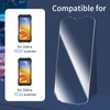Laratechuu 4PCS Tempered Glass Screen Protector for Zebra TC73 TC78