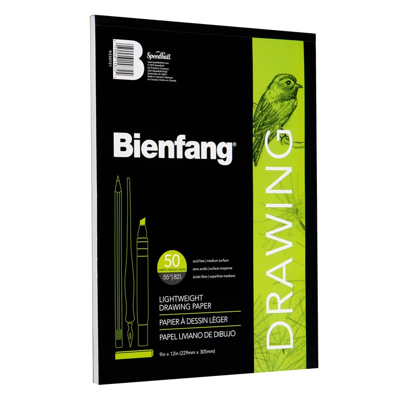 Bienfang - Bloc de Papel de Dibujo de 9 x