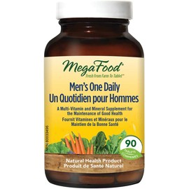MegaFood Men's Daily Vitamins Multivitamins Supplements for Men | One a Day Whole Food Multi -Vitamins | with B12 Vitamins C B1 B2 Zinc Folate Chromium Selenium Biotine Supplements for Adult Men | 90 Tablets