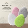 KOL Face Scrubber, Aloe Infused Exfoliating Facial Cleansing Pads, Reusable