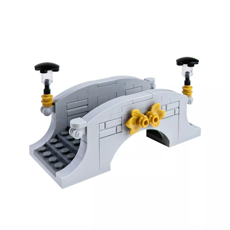 NEW - Foot Bridge - Brick City - Minfig Park