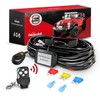 Nilight Remote Wiring Harness for LED Light Bar Wireless Strobe