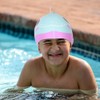 GALPADA Gorro de Natación de para Adultos Diseño Antideslizante para