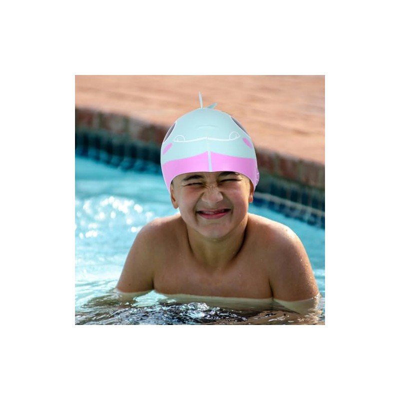 GALPADA Gorro de Natación de para Adultos Diseño Antideslizante para