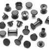 YORANYO 110Sets Chicago Screws Leather Rivets Assorted Screw Rivets Chicago