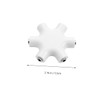 OSALADI 3pcs Way Audio Splitter Snowflake Design Headphone Adapter for