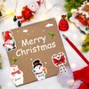 Qpout 24 Pack Christmas Sticky Notes, 2.75x4.3 inch Christmas Theme