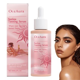 Bräunungstropfen,Tanning Drops,Selftanning Drops für Gesicht & Körper,Streifenfrei & Langanhaltend,für Sonnengeküsstes Leuchten, UV-Schutz, Melanin-Steigerung