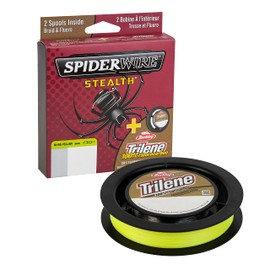 Stealth Trilene 100% Fluorocarbon Dual Yellow 0.010in