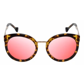Calabria S03 Pink Tint FL-41 Reading Glasses +4.50 Tortoise Amber Crystal Women Blue Light Sensitivity FL41 Readers