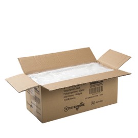 AmerCareRoyal Medium-Heavy Weight Unwrapped Disposable Polystyrene Plastic Soup Spoons for Restaurants and Catering, White, Pack of 1000