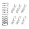 Qrity 10Pcs Coil Extended Compressed Spring, Compressed Springs, Stainless Steel