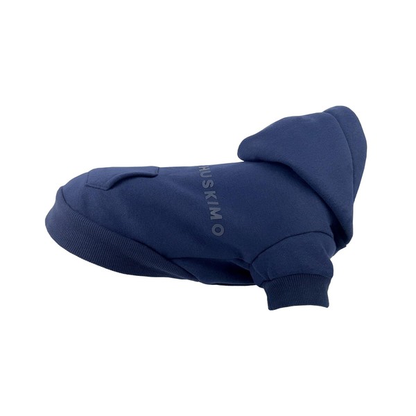Huskimo Mt Baw Baw Dog Hoodie, Ink Blue, 33cm