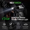 NEXTORCH rStar Multi-light Source Helmet Light Helmet Lamp (White/Red/Green/IR)