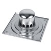 Fdit Square Floor Drain Stainless Steel Floor Drain Anti-Odor Bathroom