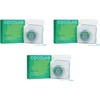Cocofloss Woven Dental Floss, Dentist-Designed Oral Care, Mint, Waxed, Expanding,