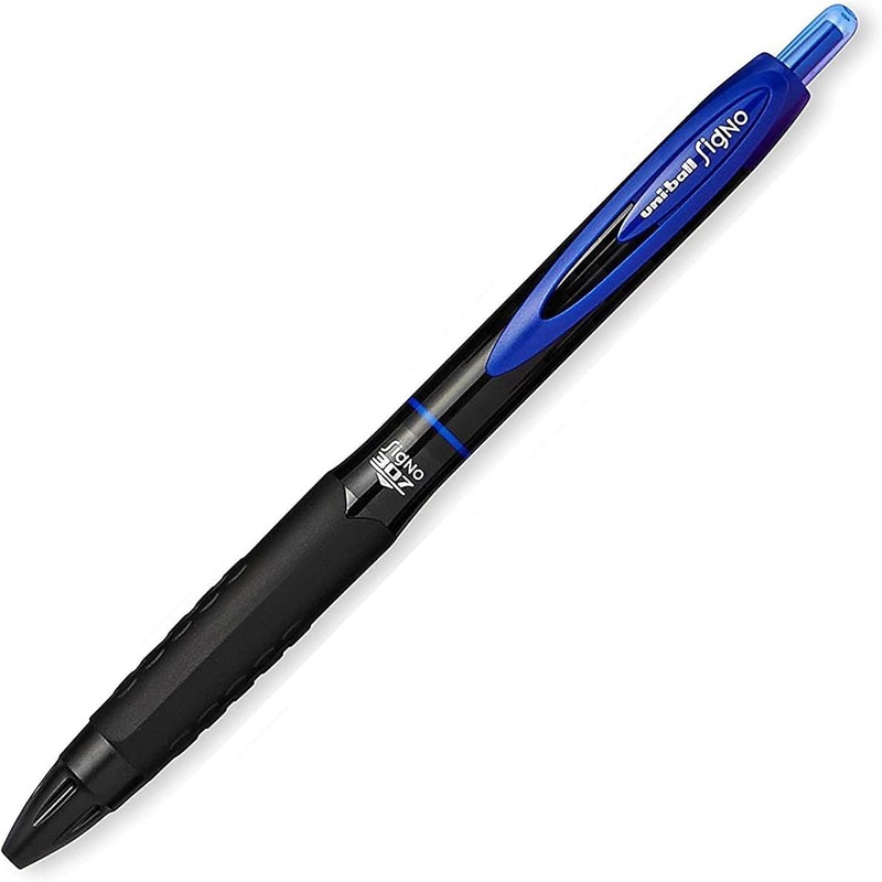 Uni-Ball Signo 307 - Fine Retractable Rollerball Pen - 6