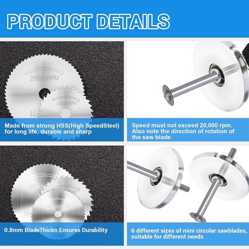 Aswalling PVC Pipe Cutter Tool Set with Adjustable Depth Gauge