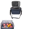 Lunch Bag 10L Collapsible Adjustable Strap Leakproof Portable Handle Insulated