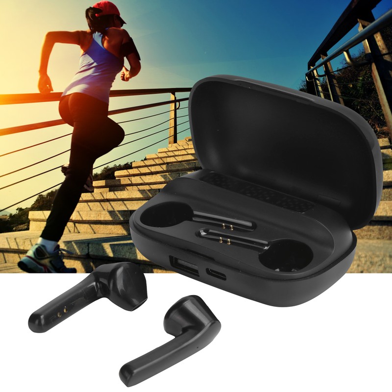 Wireless Bluetooth Sports Headset Bluetooth 5.1 Earphones Earbuds with Charging