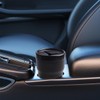 AIMALL 2PCS Compact Car Trash Bin, Mini Garbage Can for
