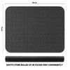 Silicone Dish Drying Mat Non Slip Heat Resistant Large Pad