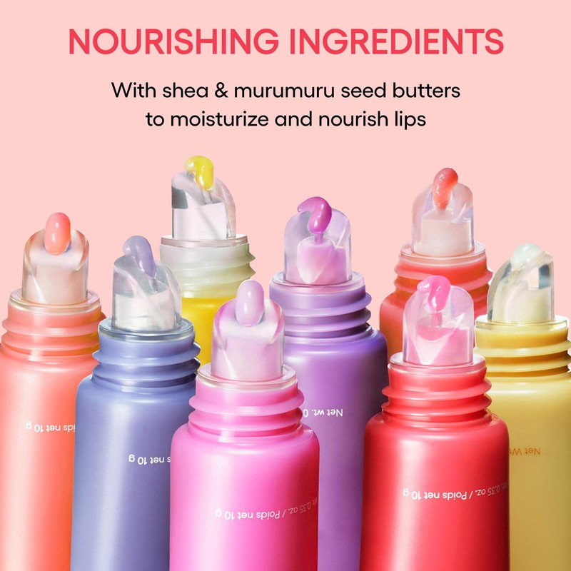 LANEIGE Lip Glowy Balm, Grapefruit: Sheer Tinted Lip Moisturizer with