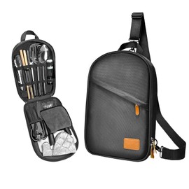 Camping Cooking Set- 31 Pcs Camping Utensils Camping Essentials Camping Gear for Camp Kitchen Cooking and Grilling, Portable Outdoor Cooking Travel Set for RV Tent Camper, BBQs, Camping Accessories