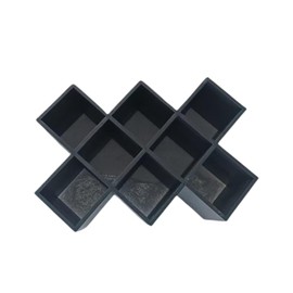 Wine Racks Countertop & Wine Bottle Holder for Farmhouse Decor - Wine Storage with Wine Holder - Small Wine Rack Countertop for Wine Racks Free Standing Floor - Wooden Wine Rack Shelf Holder