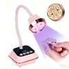 Asimebesty UV Lamp for Gel Nails, Mini UV Lamp Gooseneck