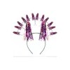 24 Pcs Diademas Para Fiesta Batucada Xv Años Papel Metálico