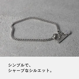 Lion Heart LH-1 Men's Chain Bracelet, Slim Design, Surgical Stainless Steel, Hypoallergenic, Pouch Included