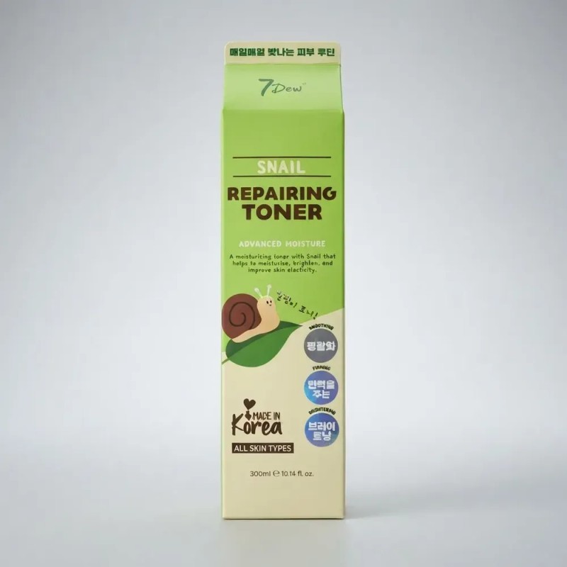 7 Dew - Tónico Facial Reparador Baba De Caracol 7