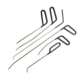 Suprwin Auto Dent Repair Rods Kit, Paintless Dent Repair Removal Tools Set, Car Repair Hook Rods Kit for Car Body Hail Damage Door Dent Repair