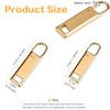 Zipper Pulls Replacement 8 Pcs Metal Easy to Install Luggage
