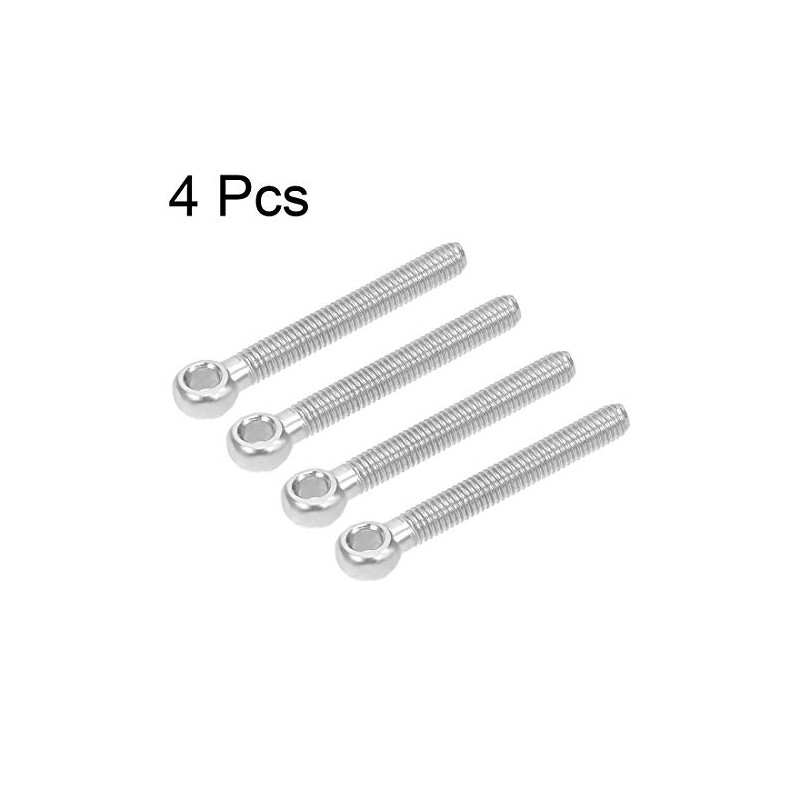 sourcing map 4 Pieces M5 x 40 mm 304 Stainless