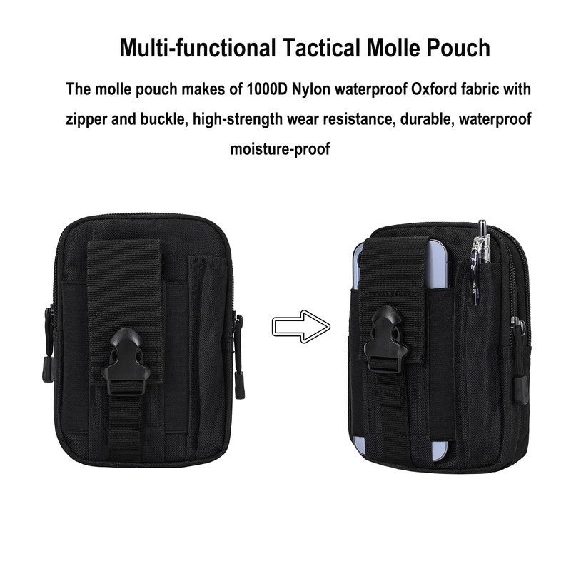 Luufan Tactical Safety Belt Military Molle Belt Heavy Duty Adjustable