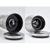 Pepper Grinder 2pcs Stainless Steel Refillable Salt and Pepper grinder