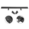 SCITOO Aluminum Universal Black Rear Trunk Spoiler Wing Exterior Accessories