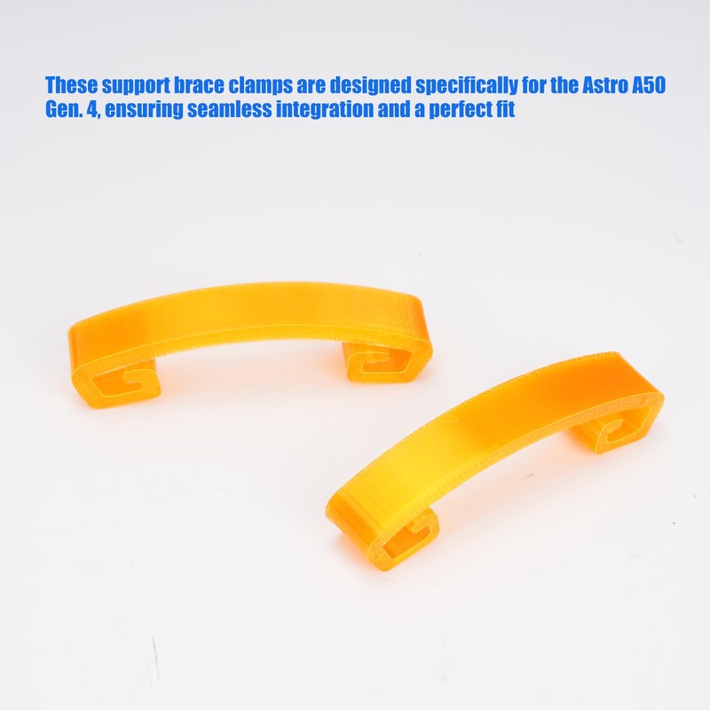 LUAATT Ultimate TPU Support Brace Clamps Pack of 2,Headband Fix