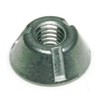 Tri-Groove Tamper Proof Security Nuts Zamak 5 Zinc 3/8"-16 -