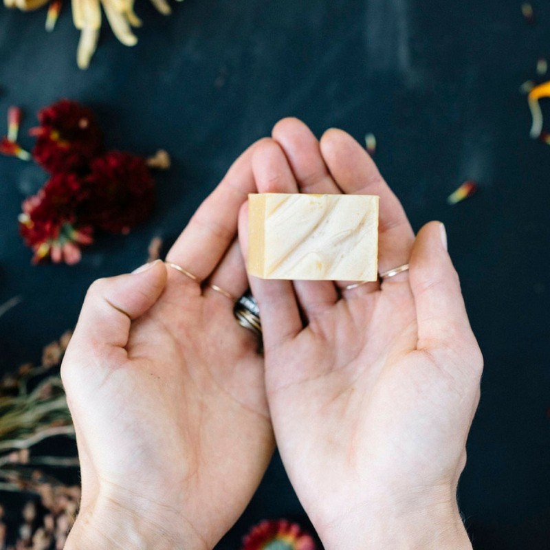 Osmia Organics Luz Enzyme Facial Soap